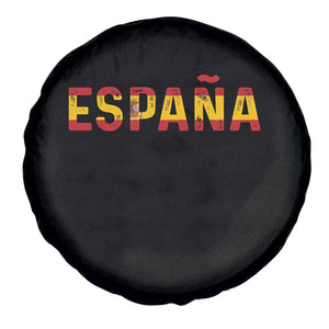 Spain Spanish Flag Espana Pride Spare Tire Cover TS14 Print Your Wear