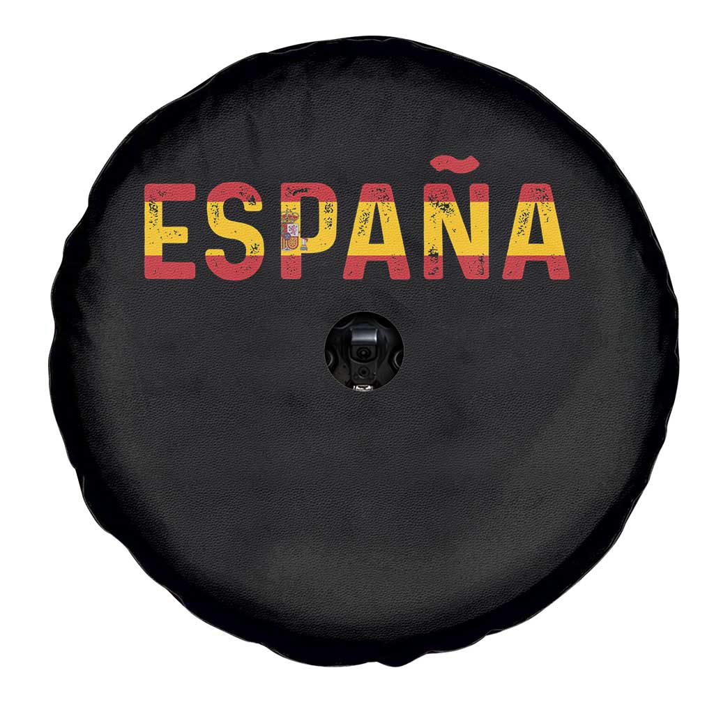 Spain Spanish Flag Espana Pride Spare Tire Cover TS14 Print Your Wear