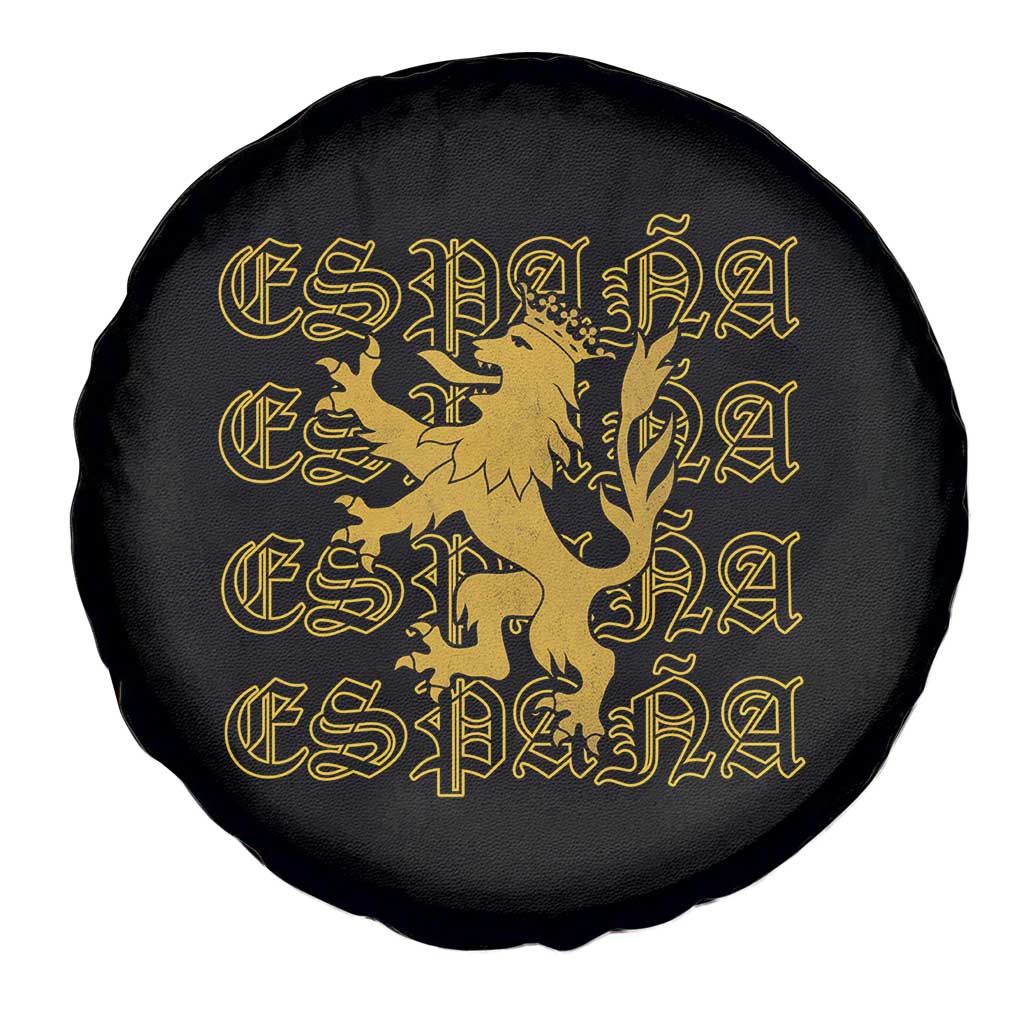 Spain Espana Heraldic Lion Pride Spare Tire Cover TS14 Print Your Wear