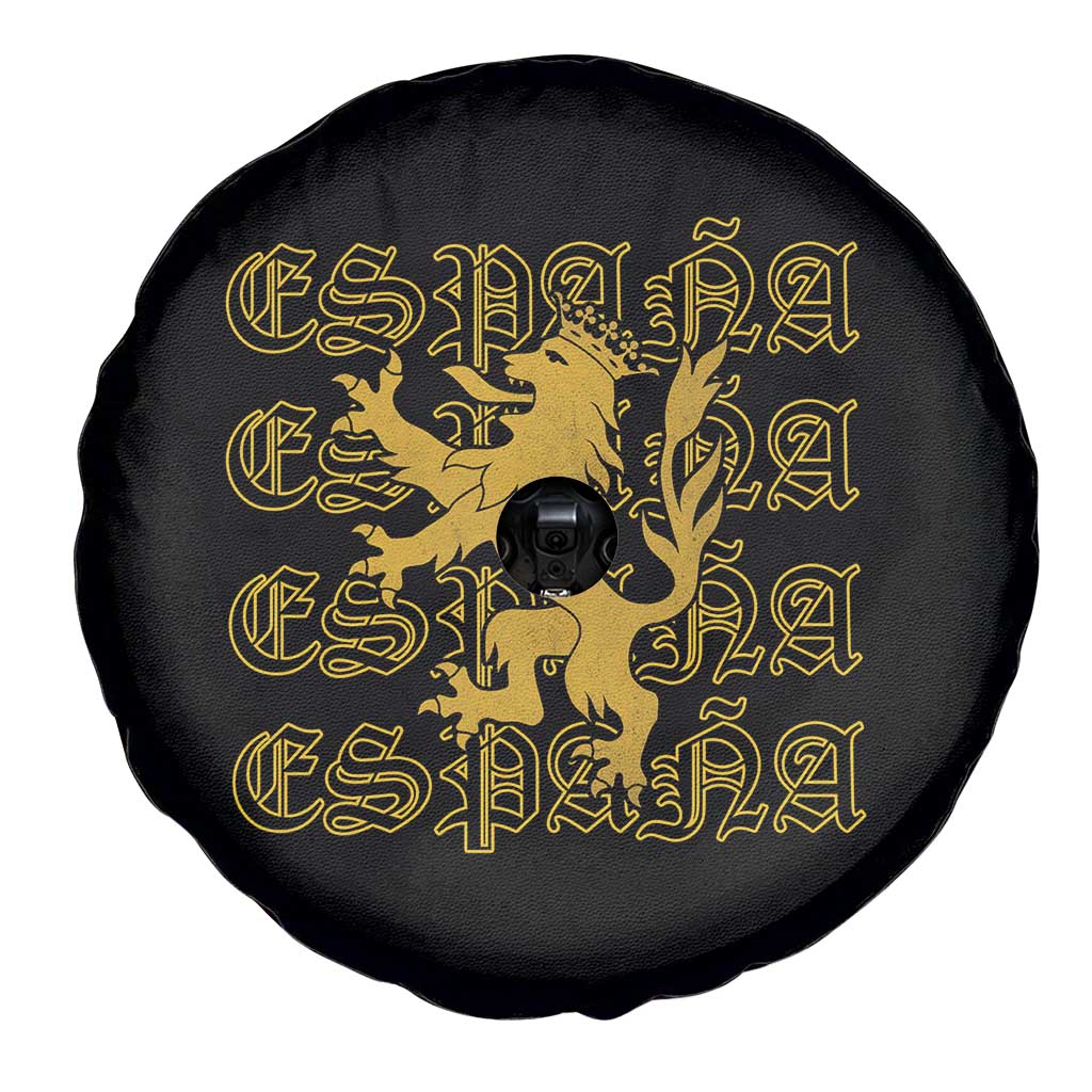 Spain Espana Heraldic Lion Pride Spare Tire Cover TS14 Print Your Wear