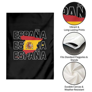 Espana Spain Map Pride Spanish Flag Garden Flag TS14 Print Your Wear