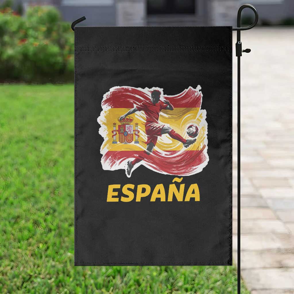 Spain Espana Soccer Football Fan Spanish Flag Garden Flag TS14 Print Your Wear