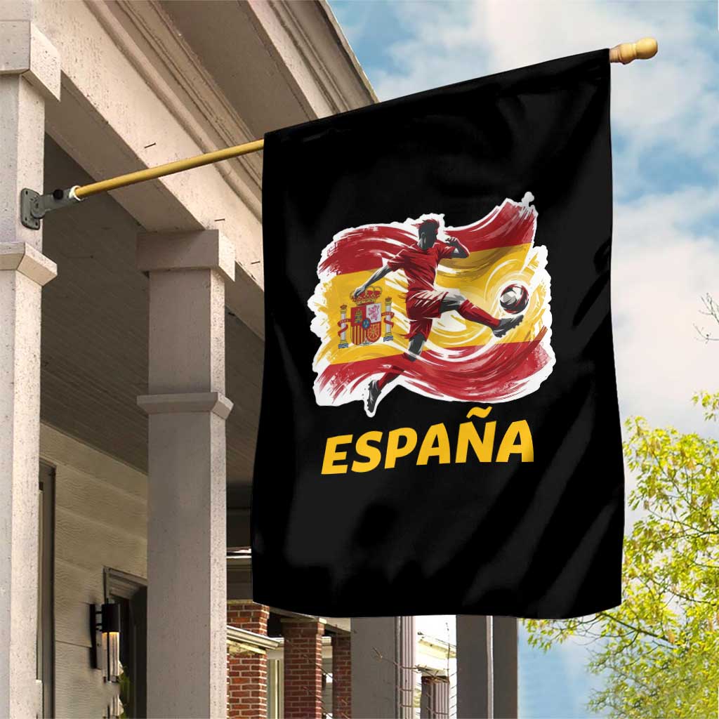 Spain Espana Soccer Football Fan Spanish Flag Garden Flag TS14 Print Your Wear