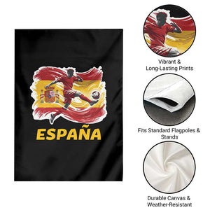 Spain Espana Soccer Football Fan Spanish Flag Garden Flag TS14 Print Your Wear