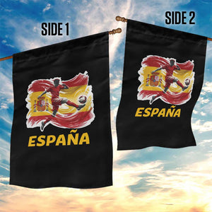 Spain Espana Soccer Football Fan Spanish Flag Garden Flag TS14 Print Your Wear