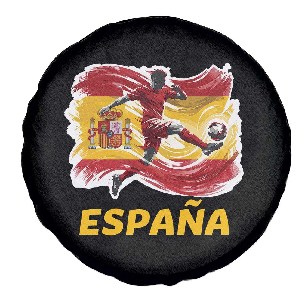 Spain Espana Soccer Football Fan Spanish Flag Spare Tire Cover TS14 Print Your Wear
