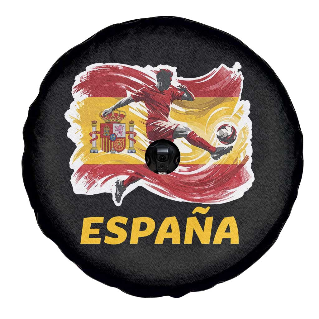 Spain Espana Soccer Football Fan Spanish Flag Spare Tire Cover TS14 Print Your Wear