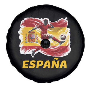 Spain Espana Soccer Football Fan Spanish Flag Spare Tire Cover TS14 Print Your Wear
