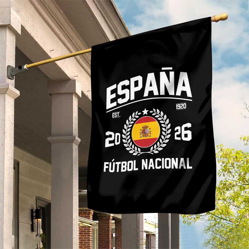 Spain 2026 Soccer Football Fan Spanish Flag Garden Flag TS14 Print Your Wear