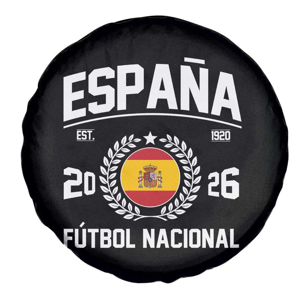Spain 2026 Soccer Football Fan Spanish Flag Spare Tire Cover TS14 Print Your Wear