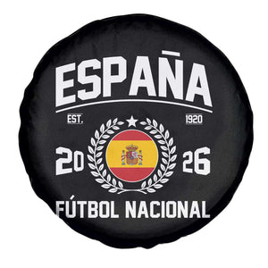 Spain 2026 Soccer Football Fan Spanish Flag Spare Tire Cover TS14 Print Your Wear