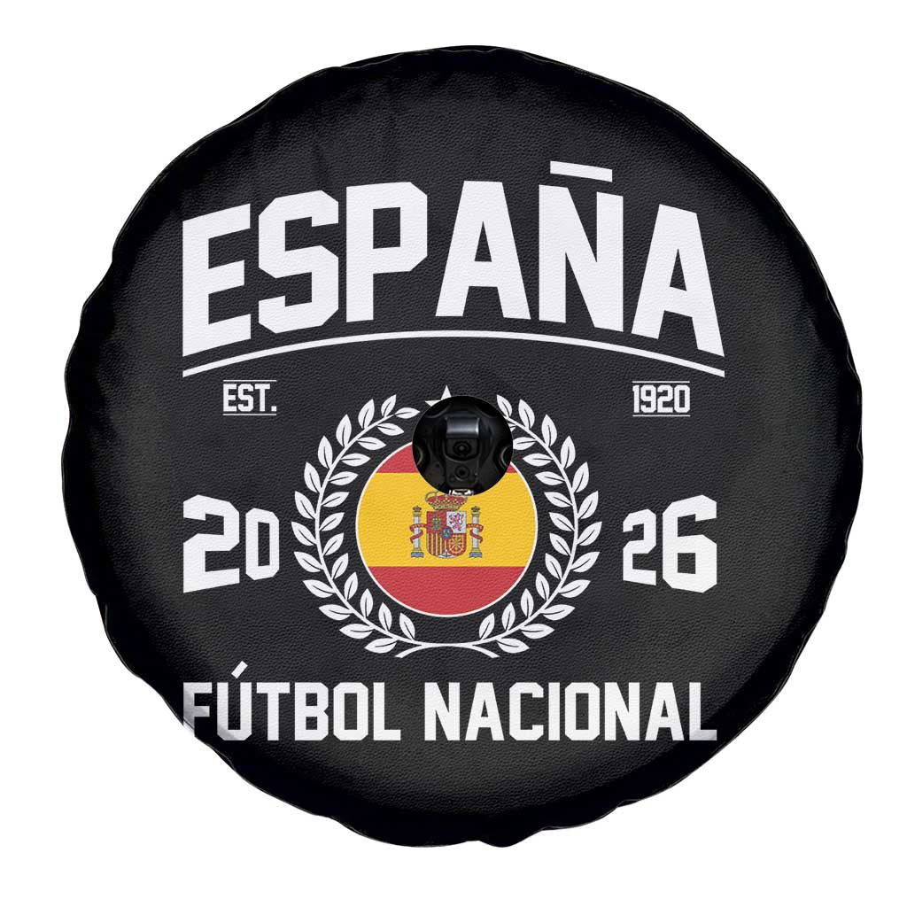 Spain 2026 Soccer Football Fan Spanish Flag Spare Tire Cover TS14 Print Your Wear