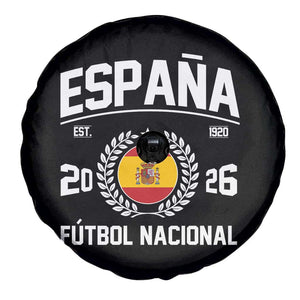 Spain 2026 Soccer Football Fan Spanish Flag Spare Tire Cover TS14 Print Your Wear