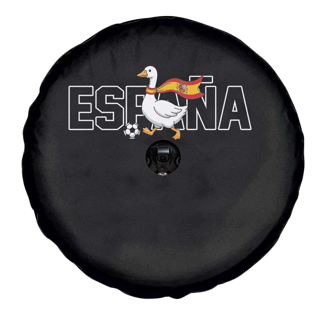 Espana Spain Soccer Football Spare Tire Cover Silly Goose Spanish Flag Fan Supporter TS14 Print Your Wear