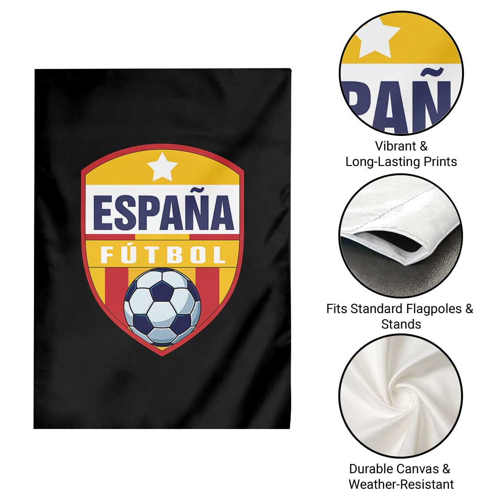 Espana Spain Soccer Football Fan Spanish Flag Garden Flag TS14 Print Your Wear