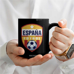 Espana Spain Soccer Football Fan Spanish Flag Coffee Mug TS14 Print Your Wear