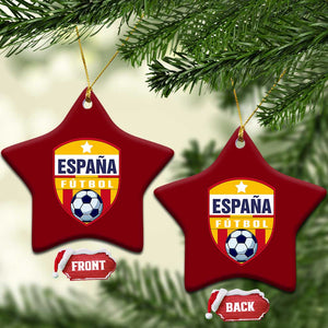 Espana Spain Soccer Football Fan Spanish Flag Ceramic Ornament TS14 Print Your Wear