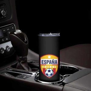 Espana Spain Soccer Football Fan Spanish Flag Skinny Tumbler TS14 Print Your Wear