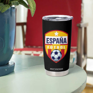 Espana Spain Soccer Football Fan Spanish Flag Tumbler Cup TS14 Print Your Wear