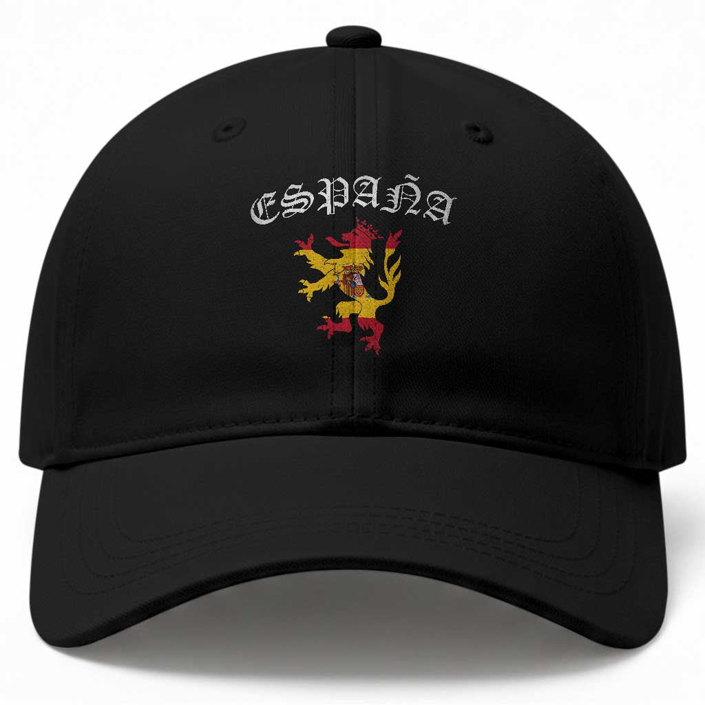 Espana Spain Lion Spanish Flag Spaniard Pride Baseball Cap TS14 Print Your Wear