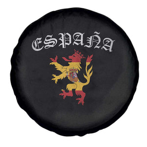 Espana Spain Lion Spanish Flag Spaniard Pride Spare Tire Cover TS14 Print Your Wear