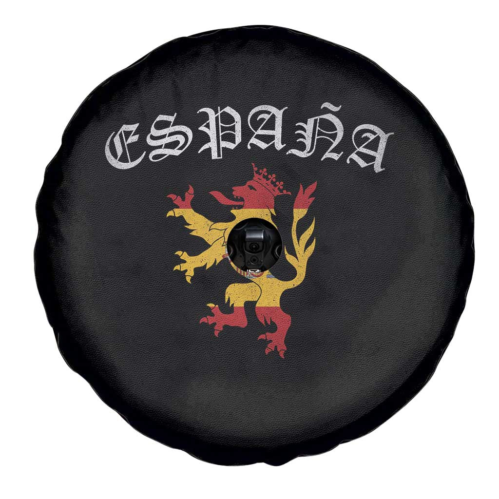Espana Spain Lion Spanish Flag Spaniard Pride Spare Tire Cover TS14 Print Your Wear