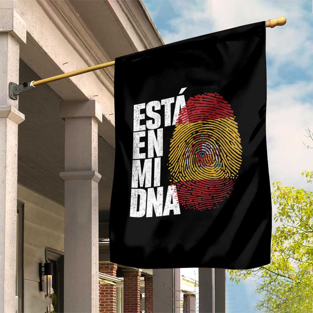 It's in My DNA Espana Spain Spanish Flag Pride Garden Flag TS14 Print Your Wear