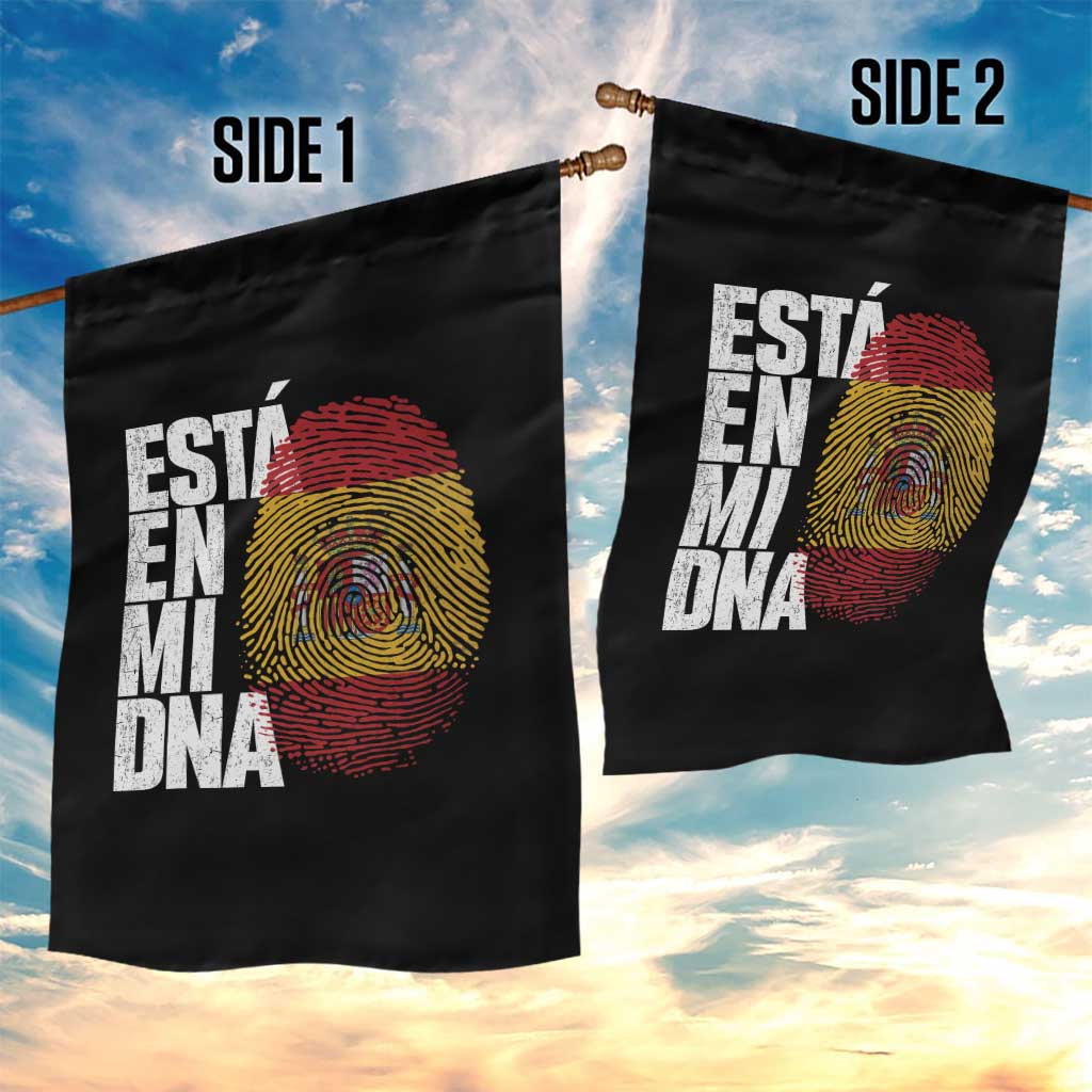 It's in My DNA Espana Spain Spanish Flag Pride Garden Flag TS14 Print Your Wear