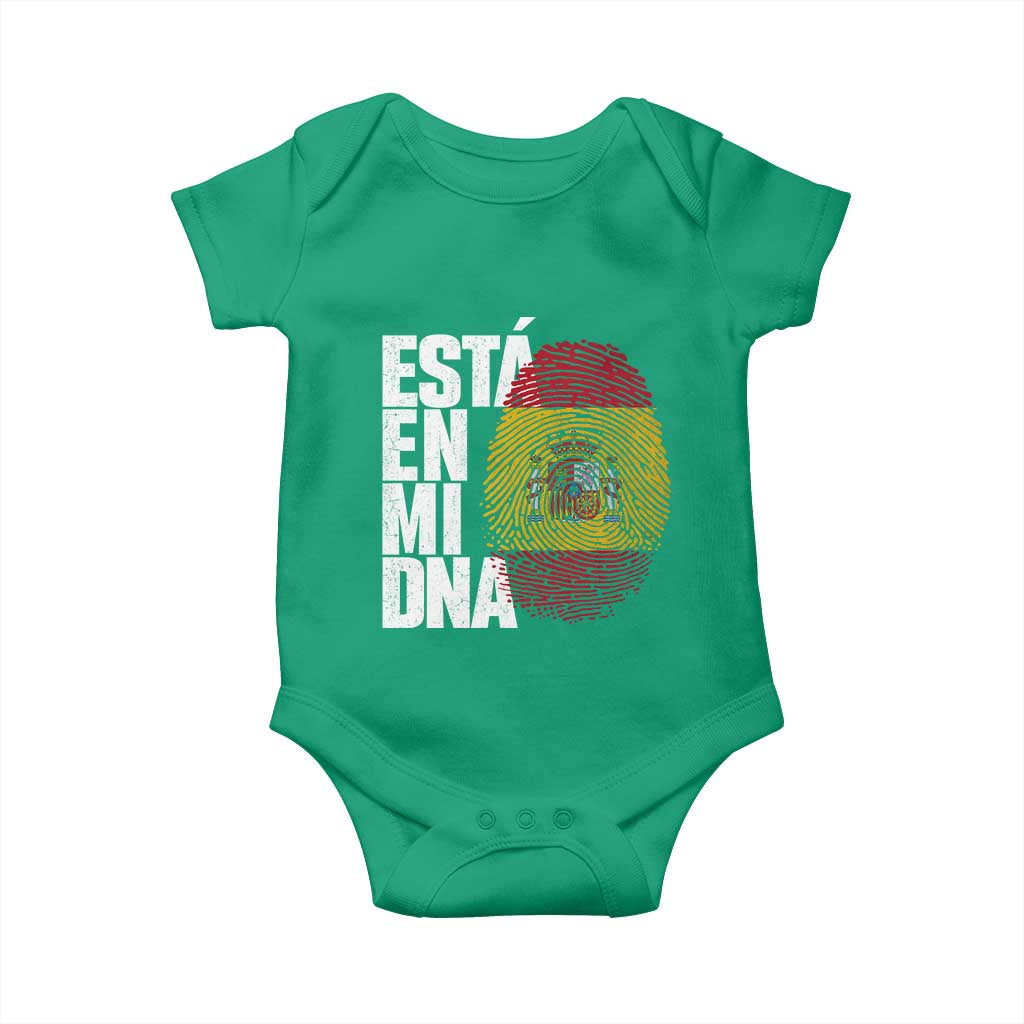 It's in My DNA Espana Spain Spanish Flag Pride Baby Onesie TS14 Irish Green Print Your Wear