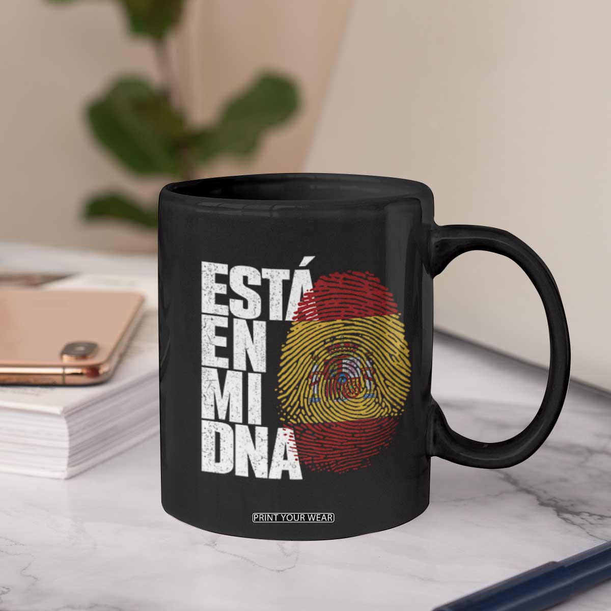 It's in My DNA Espana Spain Spanish Flag Pride Coffee Mug TS14 Print Your Wear