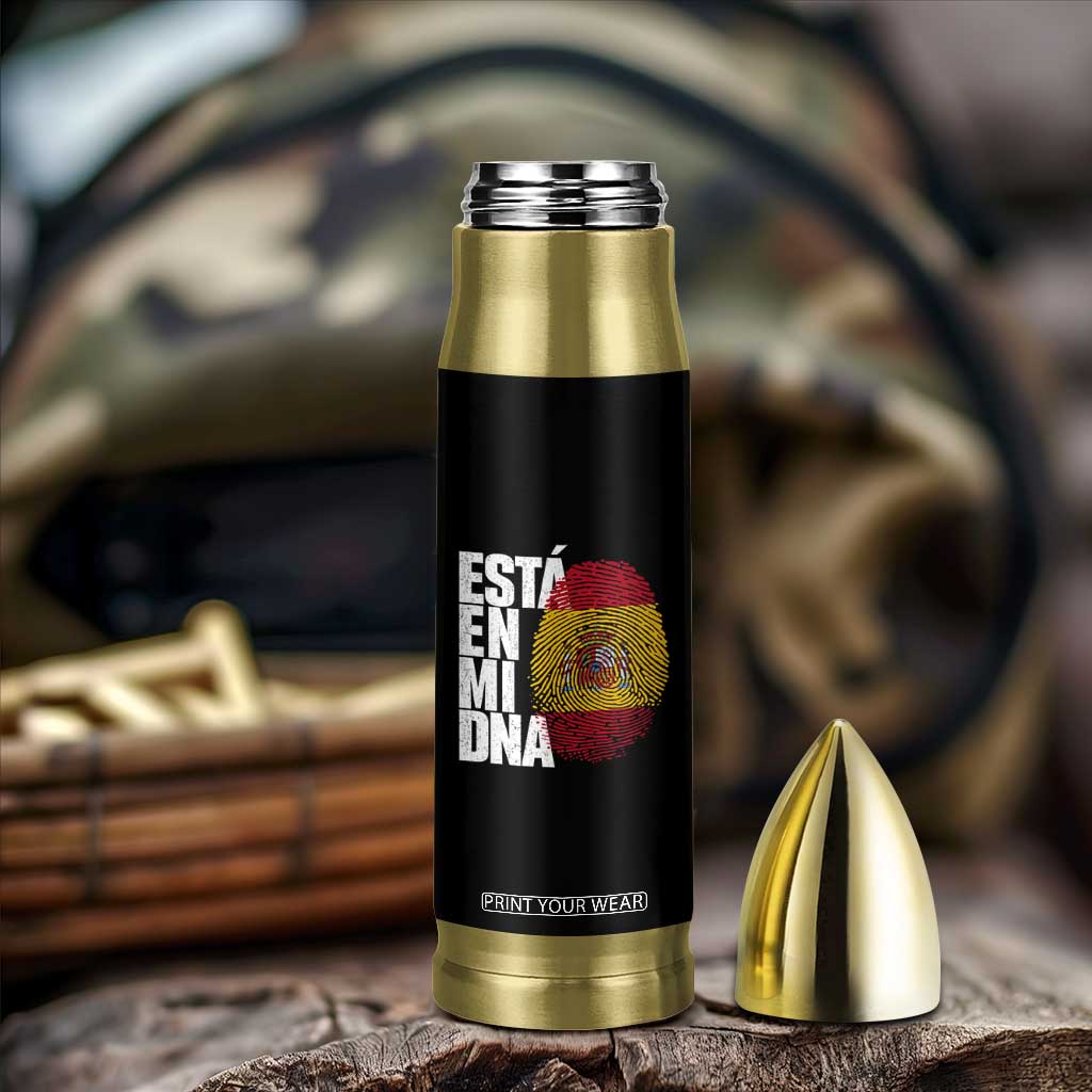 It's in My DNA Espana Spain Spanish Flag Pride Bullet Tumbler TS14 Print Your Wear