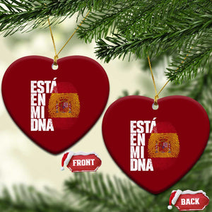 It's in My DNA Espana Spain Spanish Flag Pride Ceramic Ornament TS14 Print Your Wear