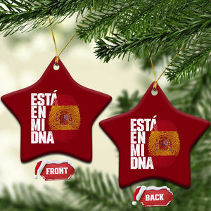 It's in My DNA Espana Spain Spanish Flag Pride Ceramic Ornament TS14 Print Your Wear