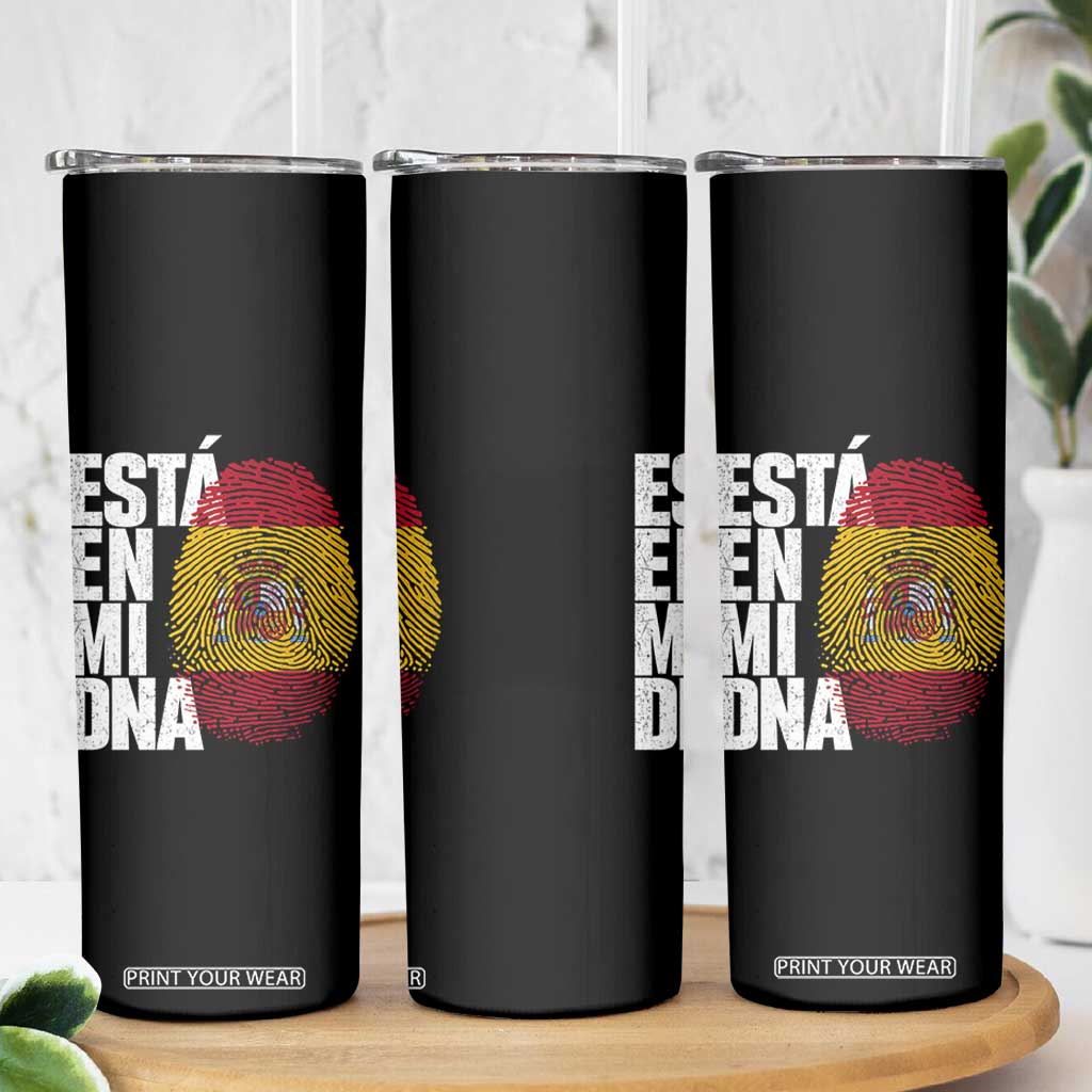 It's in My DNA Espana Spain Spanish Flag Pride Skinny Tumbler TS14 Print Your Wear