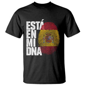 It's in My DNA Espana Spain Spanish Flag Pride T Shirt TS14 Black Print Your Wear