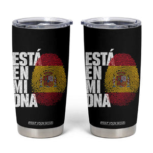 It's in My DNA Espana Spain Spanish Flag Pride Tumbler Cup TS14 Black Print Your Wear