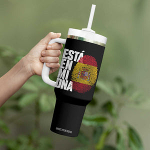 It's in My DNA Espana Spain Spanish Flag Pride Tumbler With Handle TS14 Print Your Wear