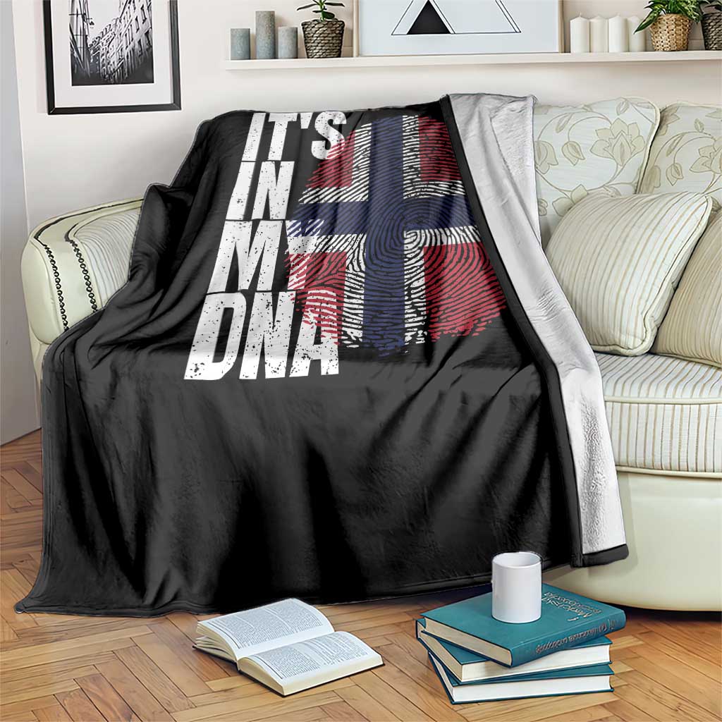 It's in My DNA Norway Norwegian Flag Pride Throw Blanket TS14 Print Your Wear
