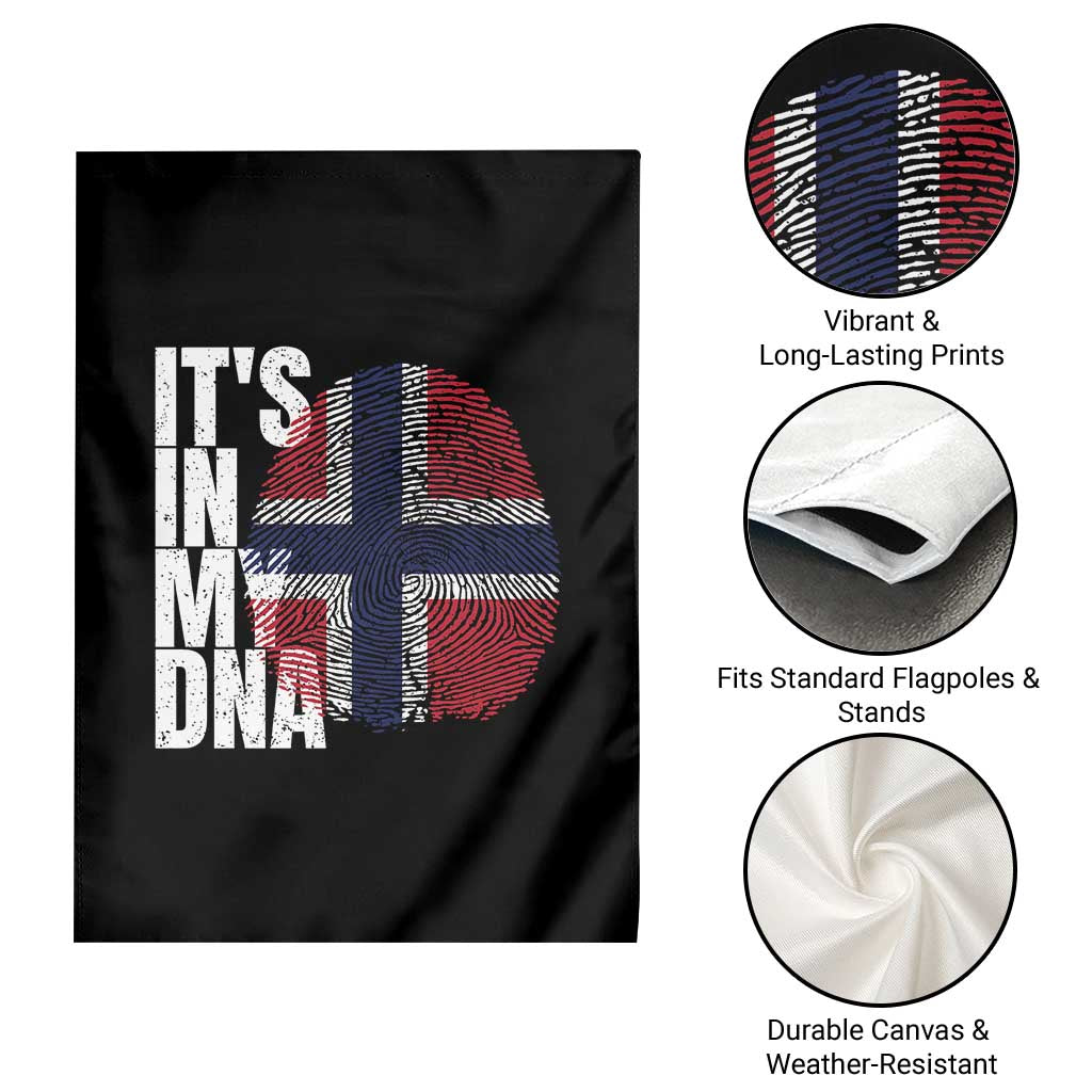 It's in My DNA Norway Norwegian Flag Pride Garden Flag TS14 Print Your Wear