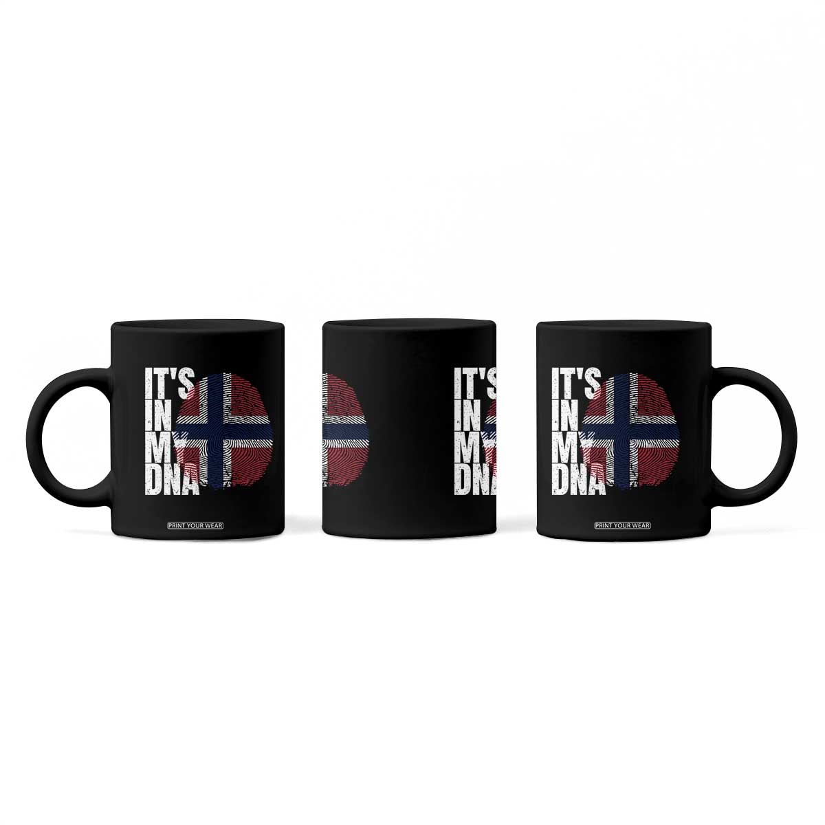 It's in My DNA Norway Norwegian Flag Pride Coffee Mug TS14 Print Your Wear