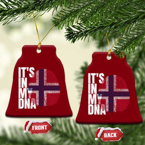It's in My DNA Norway Norwegian Flag Pride Ceramic Ornament TS14 Print Your Wear