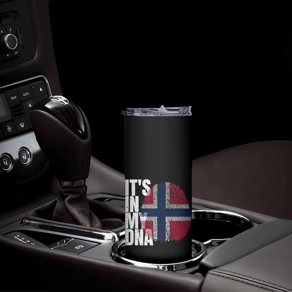 It's in My DNA Norway Norwegian Flag Pride Skinny Tumbler TS14 Print Your Wear