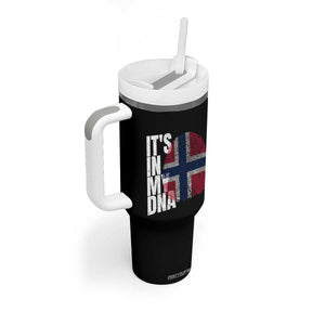 It's in My DNA Norway Norwegian Flag Pride Tumbler With Handle TS14 Print Your Wear