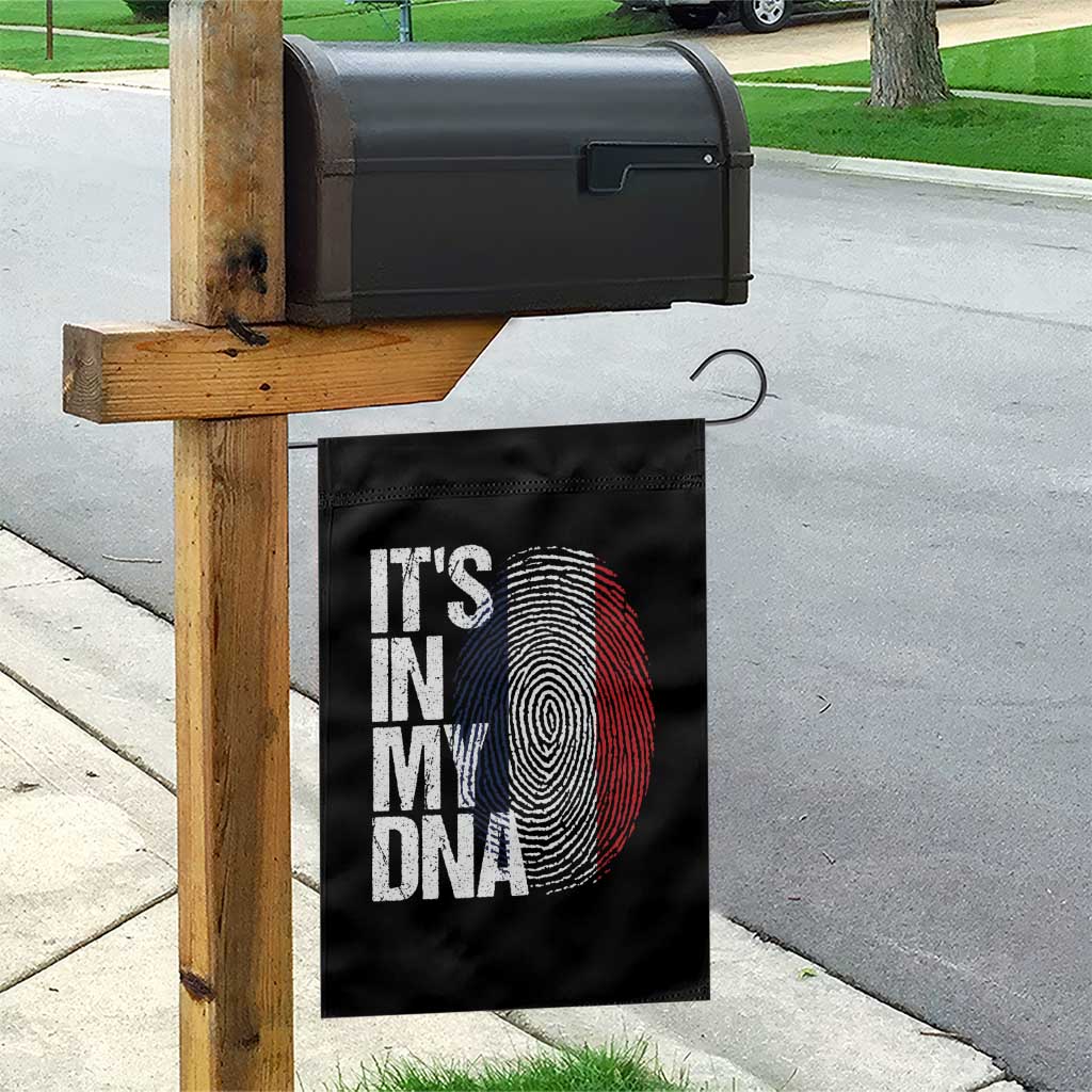 It's in My DNA France French Flag Garden Flag TS14 Print Your Wear