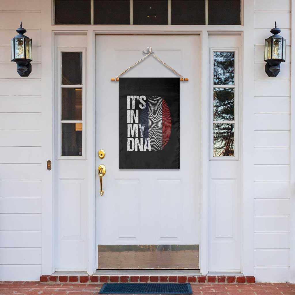 It's in My DNA France French Flag Garden Flag TS14 Print Your Wear