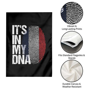 It's in My DNA France French Flag Garden Flag TS14 Print Your Wear