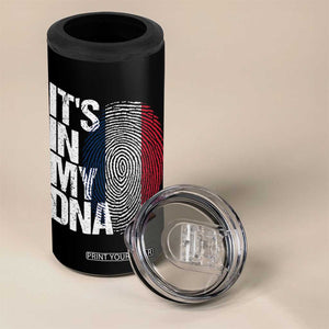 It's in My DNA France French Flag 4 in 1 Can Cooler Tumbler TS14 Print Your Wear