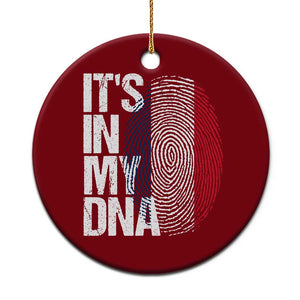 It's in My DNA France French Flag Ceramic Ornament TS14 1pc Red Print Your Wear
