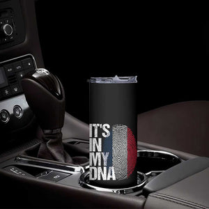 It's in My DNA France French Flag Skinny Tumbler TS14 Print Your Wear