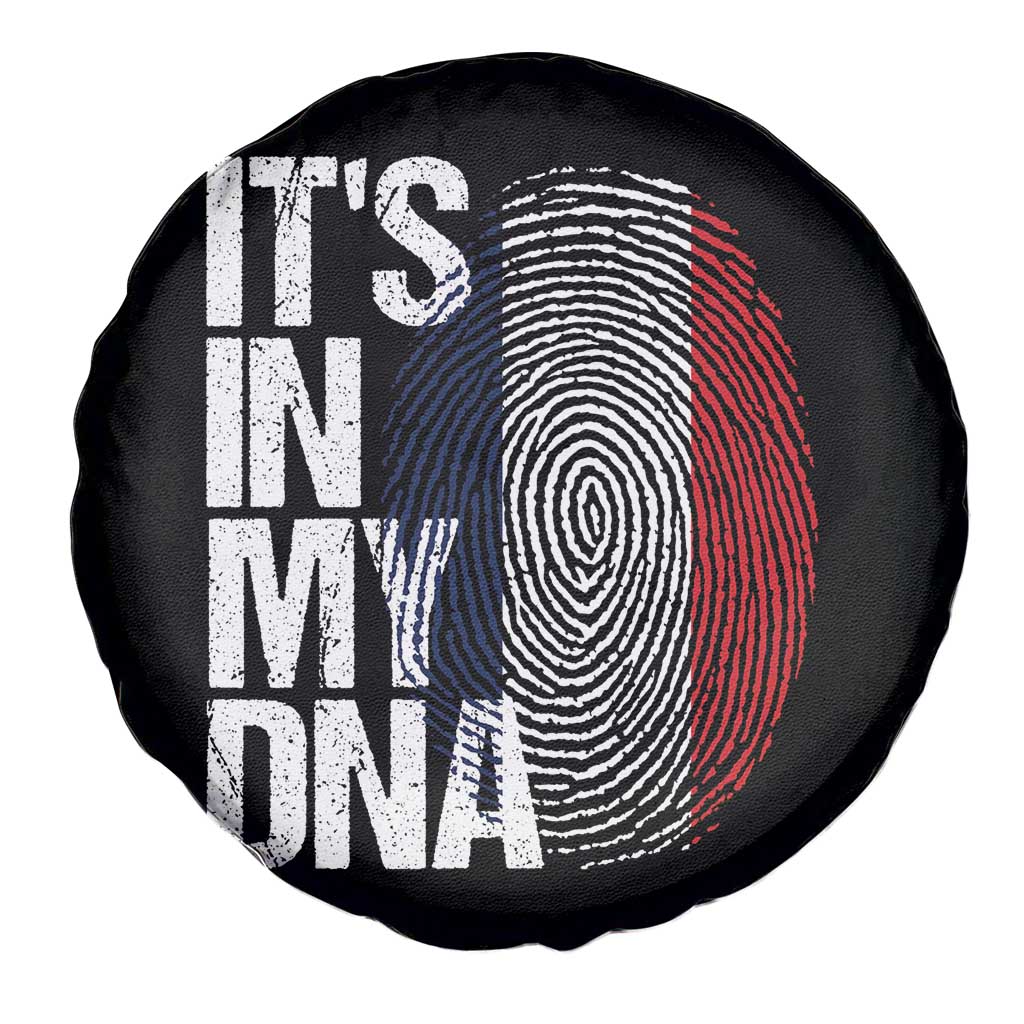 It's in My DNA France French Flag Spare Tire Cover TS14 Print Your Wear